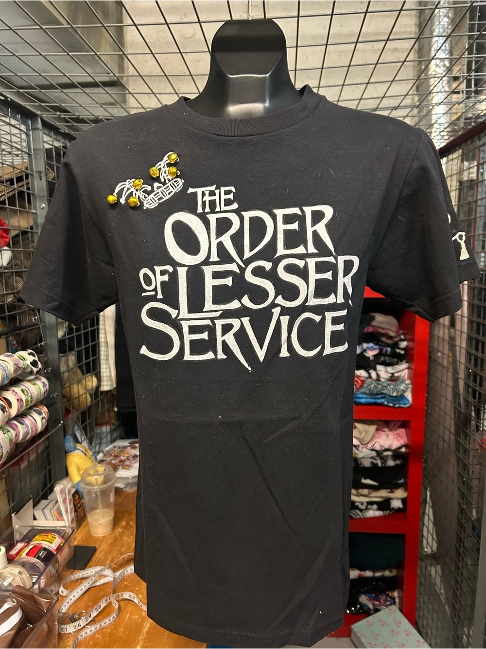 Custom LUX BLK Order the lesser service Podling Gelfling Brea funny slave tee M